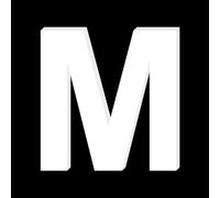 Adzif.biz Le sticker de decoration - Lettre Décorative Plexigglas Blanc. Lettrage Adhésif Plastique Plexigglas. Lettre Autocollante pour Prénom, Décoration Mariage, Enseigne