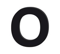 Adzif.biz Le sticker de decoration - Lettre Décorative Verre Acrylique Noir. Lettrage Adhésif Verre Synthétique. Lettre Autocollante pour Prénom, Décoration Mariage, Enseigne