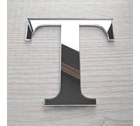 Adzif.biz Le sticker de decoration - Lettre Miroir Argent Décorative Plexigglas. Lettrage Argent Adhésif Plastique. Lettre Autocollante Prénom, Déco Mariage, Enseigne