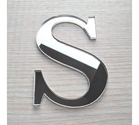 Adzif.biz Le sticker de decoration - Lettre Miroir Argent Décorative Plexigglas. Lettrage Argent Adhésif Plastique. Lettre Autocollante Prénom, Déco Mariage, Enseigne