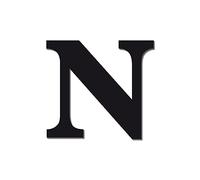 Adzif.biz Le sticker de decoration - Lettres Aluminium pour enseigne couleur noir police Baskerville épaisseur 3mm. Lettres géantes à fixer