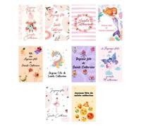 Adzif.biz Le sticker de decoration - Lot de 10 cartes Sainte Catherine - Carte Bonne Fête Sainte Catherine - Idée originale pour Catherinettes