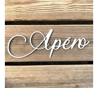 Adzif.biz Le sticker de decoration - Mot Décoratif - Cuisine, Dressing, Welcome, Home... Décoration Murale Lettrage Relief. Mot Géant 3D Plexi Blanc