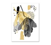 Adzif.biz Le sticker de decoration Poster Papier Plante Graphique A - Dimensions 13 x 18 cm - Papier Brillant Non Adhésif