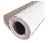 Adzif.biz Le sticker de decoration - Rouleau adhésif Blanc aspect brillant 32 cm x 5 m, vinyl autocollant multi usage vendu au mètre, adhésif de décoration au mètre