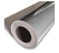 Adzif.biz Le sticker de decoration - Rouleau adhésif Gris Moyen aspect brillant 61,5 cm x 5 m, vinyl autocollant multi usage vendu au mètre, adhésif de décoration au mètre