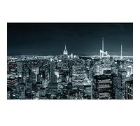 Adzif.biz Le sticker de decoration - Sticker Adhésif de Décoration pour Table Basse IKEA Modèle Lack - New York - Dimensions 90 x 55 cm