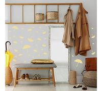 Adzif.biz Le sticker de decoration - Sticker Planche De Forme Enfant - Parapluies - Planche de 60 Stickers - Masking Tape - Crème - Brillant - Adhésifs