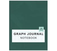 AE Graph Paper Notebook for men, women and children, size A4, 140 graph pages, green colour: A Multi-Purpose Graph Paper Journal for Everyday Use