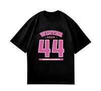 AE Souvenir T-Shirts NINGNING GI.Selle KA.RINA Winter Concerts K-Pop T-Shirts Unisexes for Les Fans(Winter-Black,S)