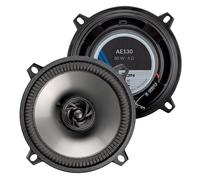 AE130 - Système coaxial 2 Voies 13 cm (5"), Haut-parleurs de Voiture pour Avant ou arrière, système Audio de 80 Watts, Convient également pour Camping-Cars, 1 Paire