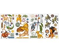 48 Stickers Le Roi Lion Disney