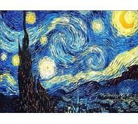 Aeadar Kit de peinture diamant Van Gogh Nuit étoilée à faire soi-même pour adultes, loisirs créatifs pour décoration d'intérieur, 30,5 x 40,6 cm