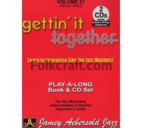 Gettin' It Together – Improviser comme les maîtres du jazz – Tous niveaux – Livre+2CD