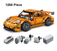 Aec Moteur - Voiture De Course Rc En Briques, 1268 Pièces, Blocs De Construction, Modèle De Ville, Cadeau D'anniversaire Pour Enfant, Jouets Télécommandés