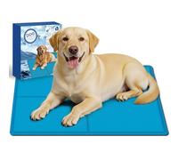 AECCN Tapis Rafraichissant Chien 120 x 75 cm, Tapis Rafraichissant Chat et Chiens, Durable, Anti-Rayures & Non Toxique, Couverture Rafraichissante Chien Pliable Reste Froid Plus Longtemps 【XL】