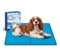 AECCN Tapis Rafraichissant Chien 65 x 50 cm, Tapis Rafraichissant Chat et Chiens, Durable, Anti-Rayures & Non Toxique, Couverture Rafraichissante Chien Pliable Reste Froid Plus Longtemps 【M】