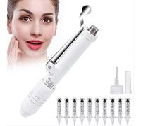 AECEVAN Massage D'injection Hyaluron Stylo De Massage 0.3ml Kit De Stylo D'atomiseur avec 10 Ampoule Head Beauty Machine Atomizer pour La Peau Anti-vieillissement De La Peau De Serrage