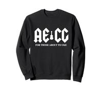 AECG for Those About to Uke Hard Rock Ukulélé Player Sweatshirt