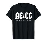 AECG for Those About to Uke Hard Rock Ukulélé Player T-Shirt