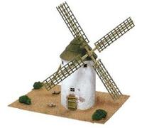 Aedes - Maquette en céramique - Moulin de La Mancha, Castilla La Mancha, Espagne G