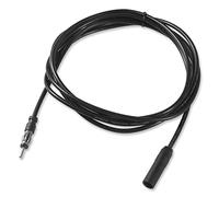 AEDIKO Câble d'extension d'antenne de voiture avec connecteur DIN mâle vers femelle FM AM radio coaxial pour véhicule, camion, lecteur CD stéréo (3 m)