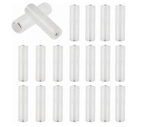 AEDIKO Lot de 20 convertisseurs de piles AAA vers AA AAA vers AA - Adaptateur de convertisseur de batterie AAA vers AA - Adaptateur pour piles AAA vers AA