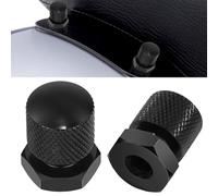 AEEAST Lot de 2 écrous de siège de moto Solo 6,35 mm à 20 filetage pour Harley Davidson Touring Road King Street Glide Road Glide Softail 1997-2025