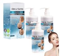 Aeehfeng Firm Tighten Skin Tighten Cream, Lotion raffermissante et raffermissante pour la peau, Crème anti-âge pour le cou et le décolleté jour et nuit, Lift & Firm, Hydratant avec élastine (3pcs)