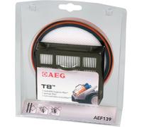 Aef139 T8 Kit De Filtres Pour Aspirateur Sans Sac (1 Filtre En Mousse, 1 Filtre Hygiénique, 1 Filtre Moteur, Air Pur, Puissance D'Aspiration Améliorée, Ajustement Parfait, Pour Aeg At3550, 3560,