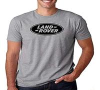 AEFDHGSN Landrover Man T Shirt Raglan Sleeve Funny Car Brand Mens T Shirt Men O Neck Homme Printed Grey 3XL