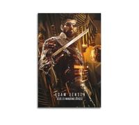 AEFEUGBE Poster décoratif sur toile Deus Ex Mankind Divided - Décoration murale moderne pour chambre à coucher - 50 x 75 cm
