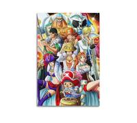 AEFEUGBE Poster One Piece Anime Poster25 - Impression sur toile - Impression d'art moderne pour chambre à coucher - 50 x 75 cm