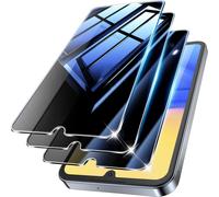 Aefj-Verre Trempé Anti Espion Pour Samsung Galaxy A15 6,5 Pouces, [Lot De 3] Vitre Protection Écran -Sans Bulles D'air -[0.33mm] [Anti Rayures, Dureté 9h] Ultra Transparent