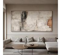 AEFOUU Décoration murale pour salon : tableaux abstraits, cadres, art abstrait, œuvres d'art modernes 65x130cm(26x51in)