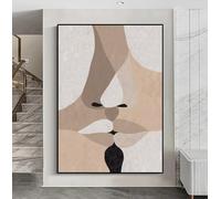 AEFOUU Grande œuvre d'art murale, cadre de peinture abstraite, art abstrait, décoration moderne 50x80cm(20x32in)