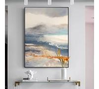 AEFOUU Tableaux pour la décoration murale du salon : grandes peintures abstraites encadrées sur toile, œuvres d'art pour la décoration murale de la maison 40x70cm(16x28in)
