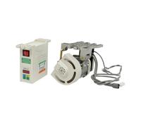 aefxNika Servomoteur machine à coudre 600 W sans balais moteur industriel | Moteur industriel de machine à coudre pour point droit, overlock et zigzag, 500-4500 tr/min, bobine en cuivre