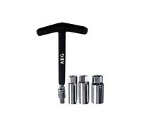 AEG Clé à bougie 005000 – 3 douilles : 14, 16 et 21 mm