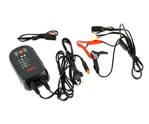 AEG 005183 Chargeur Électronique 4 A 12 V, Noir