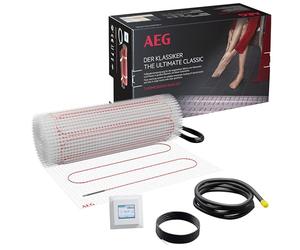 AEG 205804 TBS TB 160/4 Set Plus Chauffage électrique Thermo Sol Kit de Base, Blanc, 4 m²