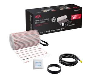 AEG 205818 TBS TC 200/2 Plus Chauffage au Sol électrique Thermo Boden Turbo Set, Blanc, 2 m²
