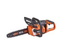 AEG - 4935471337 Tronçonneuse sans fil (18 V, frein de chaîne, poignée latérale AVS, système de lubrification automatique, longueur de lame 30 cm) ACS18B30
