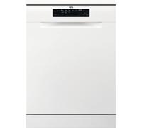 AEG 6000 SatelliteClean / Lave-vaisselle pose libre 60 cm / AirDry - résultats de séchage parfaits / Tiroir à couverts MaxiFlex FFB6491AZW Blanc