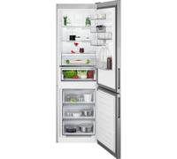 AEG 6000 TwinTech / Réfrigérateur-congélateur indépendant / 1860 mm / 330 L / NoFrost RCB632D4MM Portes en inox, côtés gris