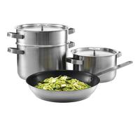 Aeg A4Ss 4-piece pan set stainless steel