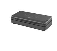 AEG A6-1-6AG Machine à emballer sous vide, double scellage rapide, sans bulles d'air, modes humides et secs, réglages prédéfinis, poignée intégrée, pompage 12 l/min, silencieux, sans BPA, gris