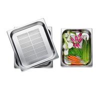 AEG Set de cuisson pour four vapeur A9OBGC23 Acier inoxydable avec/sans perforations