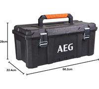 AEG AEG26TB Boîte À Outils 37 Litres Sac De Transport D'Outillage Très Résistant