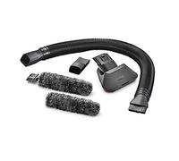 AEG AKIT20 Allergy & Pet Kit (brosse pour poils d'animaux, plumeau à poussière, tuyau d'aspiration flexible, élimination en profondeur des poils d'animaux, nettoyage des coussins, anti-allergies, kit de buses pour CX7, QX8, HX6, gris/noir)